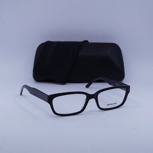 Balenciaga BB0065O 001 Rectangle Eyeglasses 55mm - Black